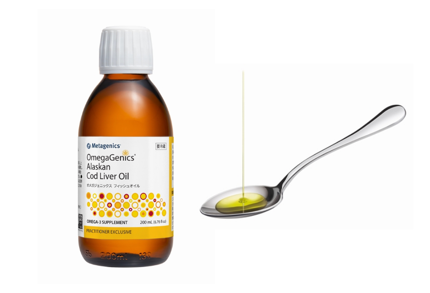 <span style="color: #e24848;">2025年3月31日販売終了</span><br><small>OmegaGenics® Alaskan Cod Liver Oil</small><br>オメガジェニックス <br class="pc-only">フィッシュオイルのイメージ画像